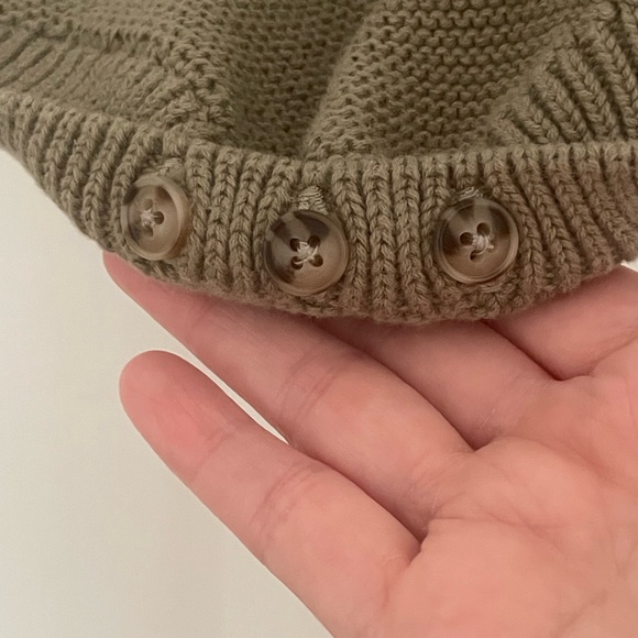 NWOT Goumi Knit Suspender Bloomers 6-12 mo - Picture 2 of 4